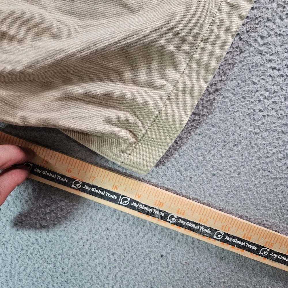 Tommy Bahama Cargo Shorts Men 40‎ Flat Front Cotton Light Khaki